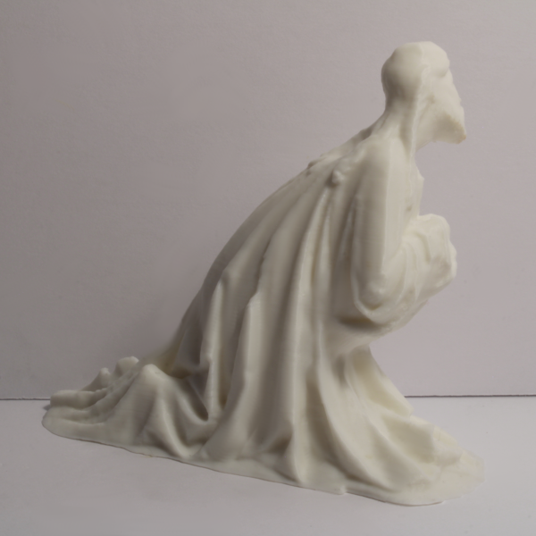 Christ on the Mount of Olives – ca. 1390 – Miniature Statue – 4 Inches - Image 3