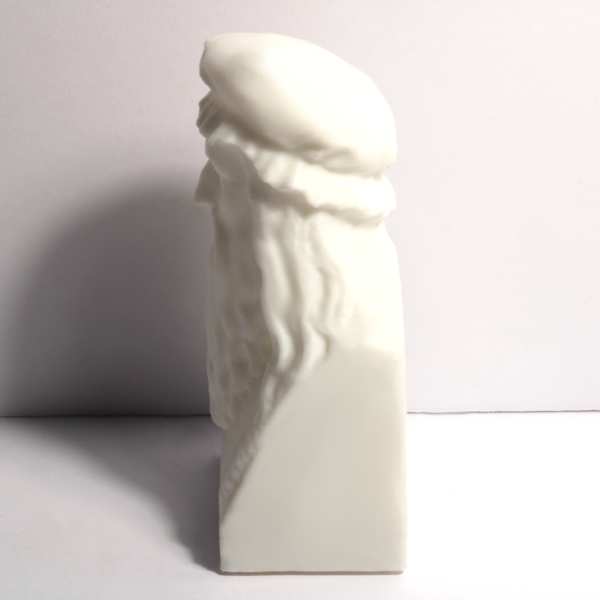 Leonardo Da Vinci Bust - 4 Inches - Image 2