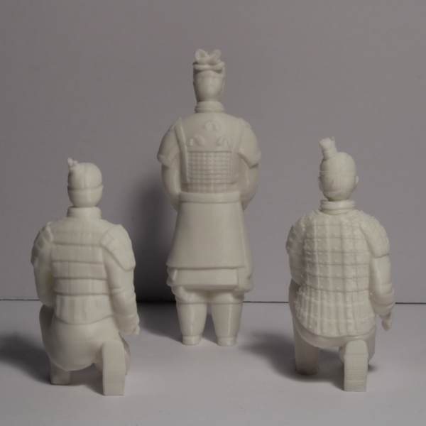 Terracotta Warriors - 3-Piece Miniature Set - 3 and 4 Inches - Image 2