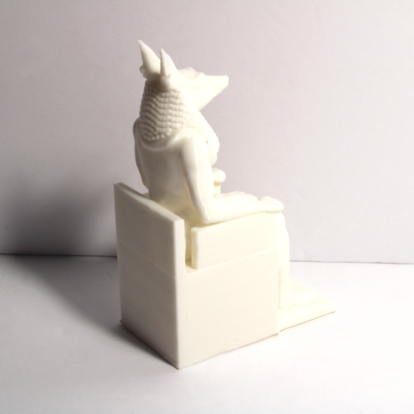Anubis - Egyptian God of the Dead - Sitting on a Throne - 4 Inches - Image 3