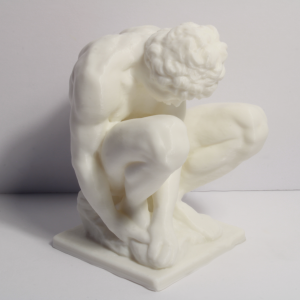 The Crouching Boy – by Michelangelo – Miniature – ca. 1530 – 4 Inches