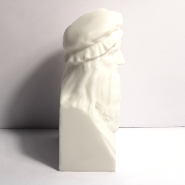 Leonardo Da Vinci Bust - 4 Inches - Image 3