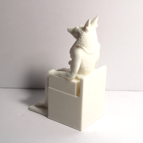 Anubis - Egyptian God of the Dead - Sitting on a Throne - 4 Inches - Image 2