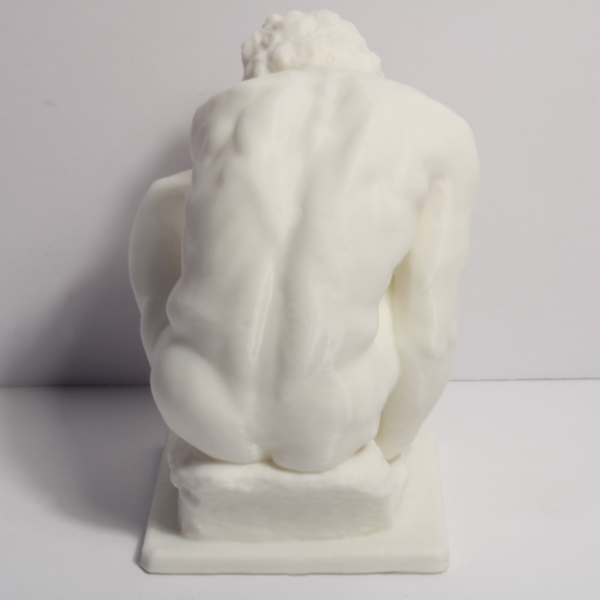 The Crouching Boy – by Michelangelo – Miniature – ca. 1530 – 4 Inches - Image 3