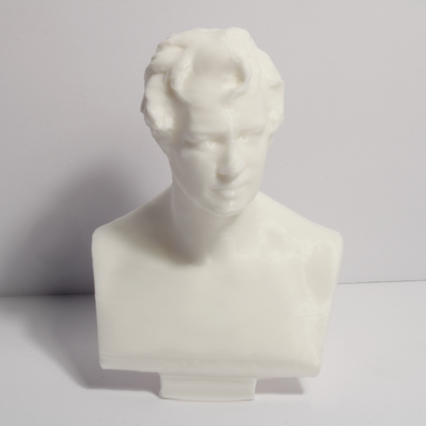 Friedrich Wilhelm Heinrich Alexander von Humboldt Bust - 4 Inches