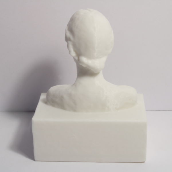 Virginia Woolf Bust – by Stephen Tomlin – 1931 - Miniature Statue – 4 Inches - Image 4