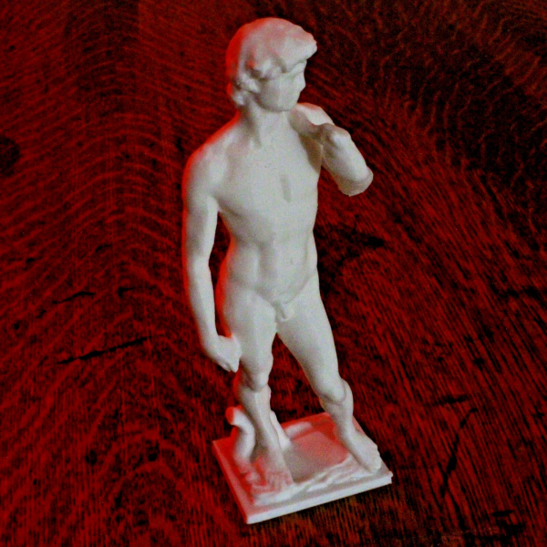 David – by Michelangelo – 1504 – Miniature Statue – 6 Inches