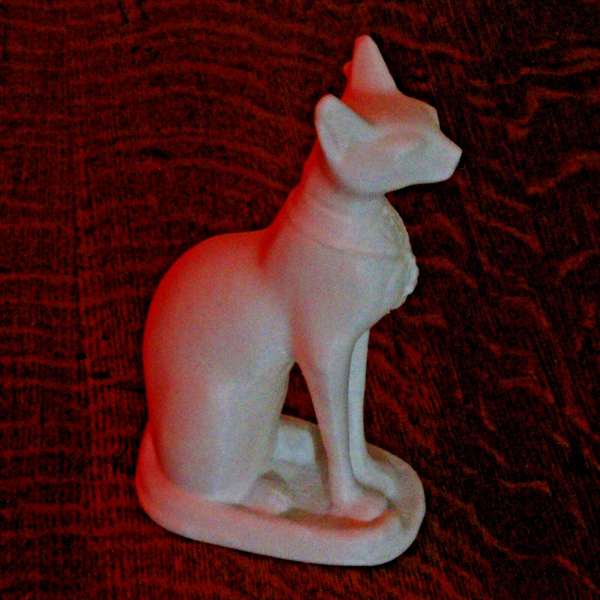 Ancient Egyptian Cat Sculpture Replica - Image 2