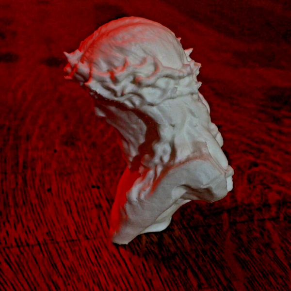 Jesus with Crown of Thorns - 4 Inches - Image 4