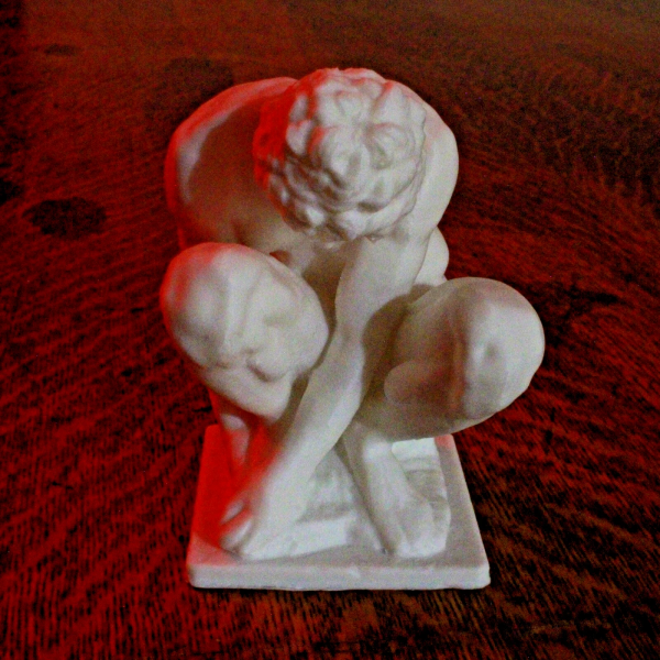 The Crouching Boy – by Michelangelo – Miniature – ca. 1530 – 4 Inches - Image 3