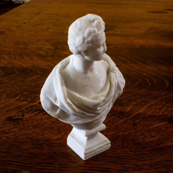 Julius Caesar Bust - Roman Emperor - 4 Inches - Image 2