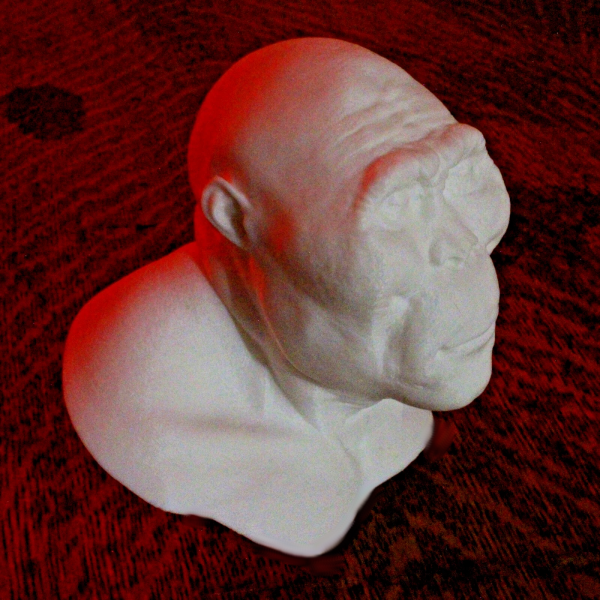 Nutcracker Man Bust - Early Hominin - 4 Inches - Image 2
