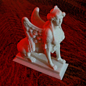 Sphinx - from the Belvedere Palace Gardens - Miniature – ca. 1720 – 4 Inches