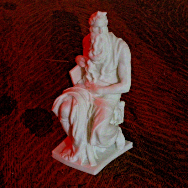 Moses by Michelangelo - Miniature Statue - 4 inches