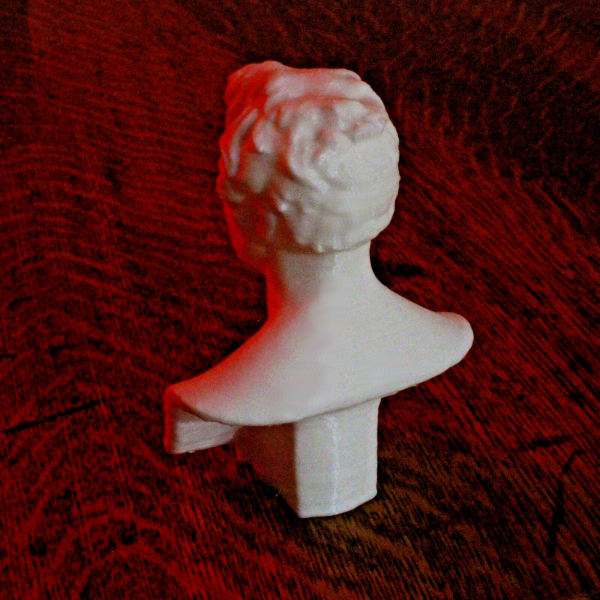 Friedrich Wilhelm Heinrich Alexander von Humboldt Bust - 4 Inches - Image 2