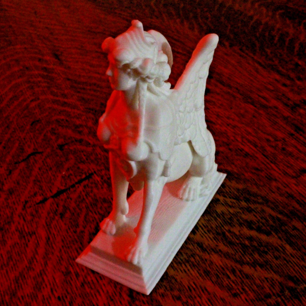 Sphinx - from the Belvedere Palace Gardens - Miniature – ca. 1720 – 4 Inches - Image 2