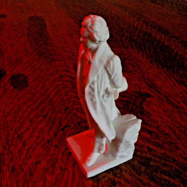 Ludwig van Beethoven - Heiligenstädter Park Monument – ca. 1902 - 6 Inches - Image 4