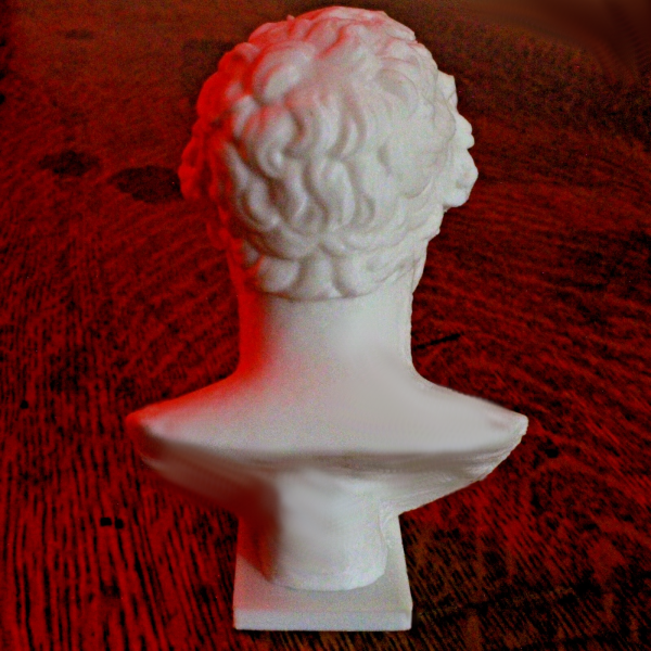 Demosthenes Bust - Greek Orator - From the Louvre - 4 Inches - Image 4