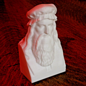Leonardo Da Vinci Bust - 4 Inches