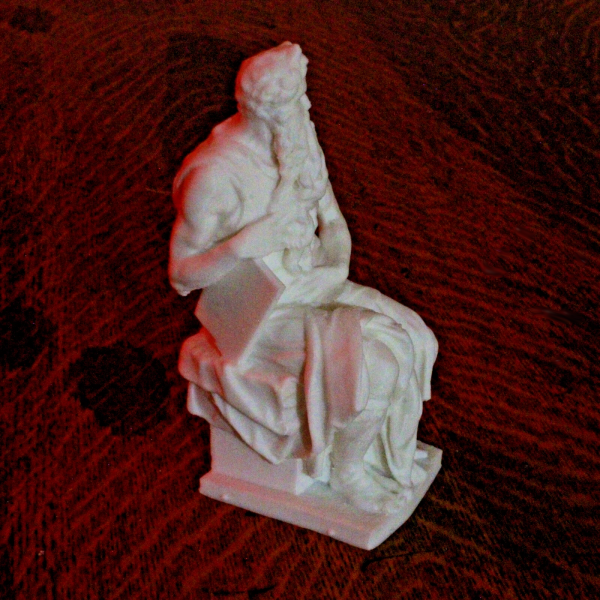 Moses by Michelangelo - Miniature Statue - 4 inches - Image 4
