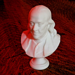 Benjamin Franklin Bust - 4 Inches