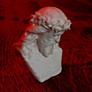 Jesus with Crown of Thorns - 4 Inches