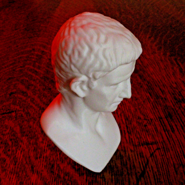 Emperor Claudius Bust – from the Louvre – Miniature – ca. 1st Century CE – 4 Inches