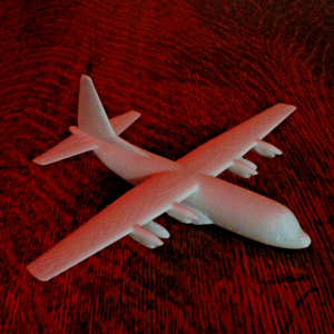 Lockheed AC-130 Gunship – 1:250 Scale – 5 Inches