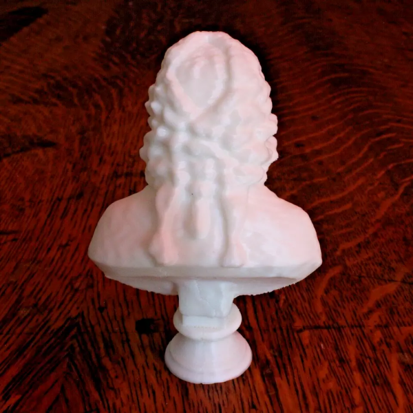 Voltaire Bust - AKA François-Marie Arouet - 4 Inches - Image 2
