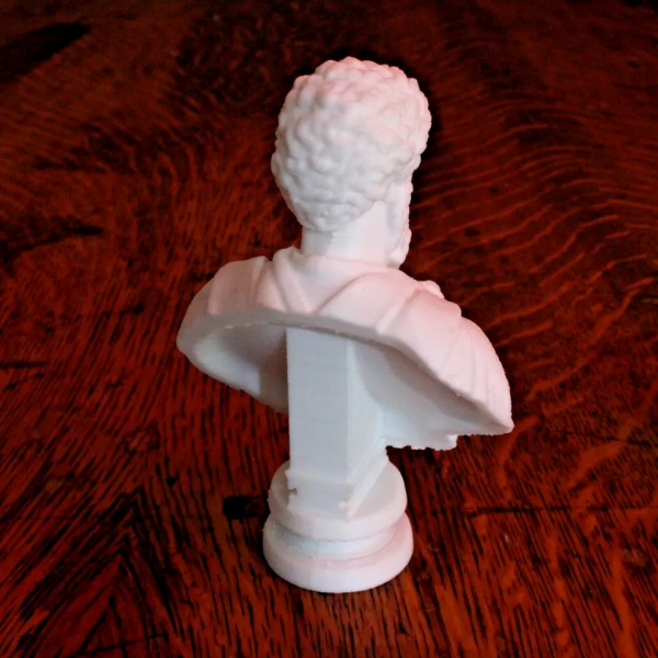 Lucius Aurelius Verus Bust – Roman Emperor – 4 Inches - Image 2