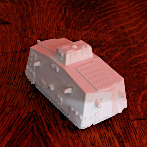 German A7V Tank - 1:48 Scale - 6 Inches - Image 2