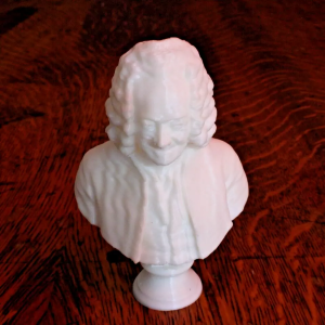 Voltaire Bust - AKA François-Marie Arouet - 4 Inches