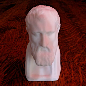 Zeno of Citium Bust - Founder of Greek Stoic Philosophy - 4 Inches