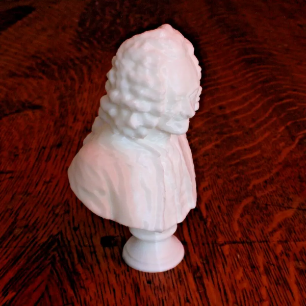 Voltaire Bust - AKA François-Marie Arouet - 4 Inches - Image 4