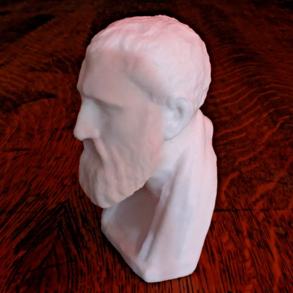 Zeno of Citium Bust - Founder of Greek Stoic Philosophy - 4 Inches - Image 2