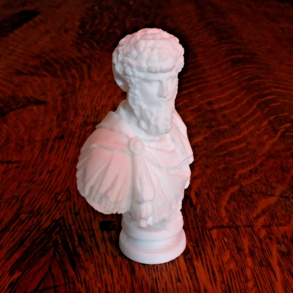 Lucius Aurelius Verus Bust – Roman Emperor – 4 Inches - Image 3