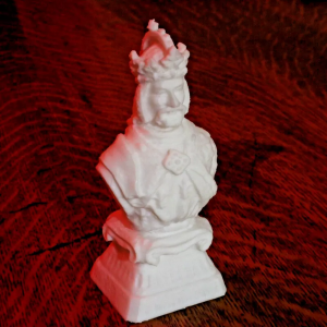 King Charles IV Bust - Holy Roman Emperor - 4 Inches