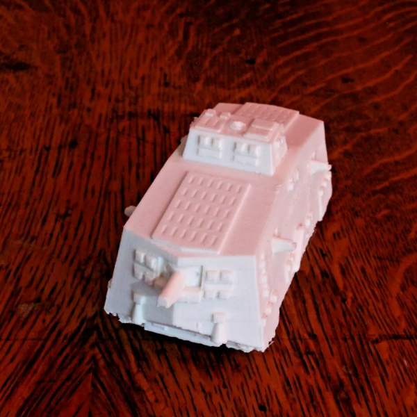 German A7V Tank - 1:48 Scale - 6 Inches - Image 3
