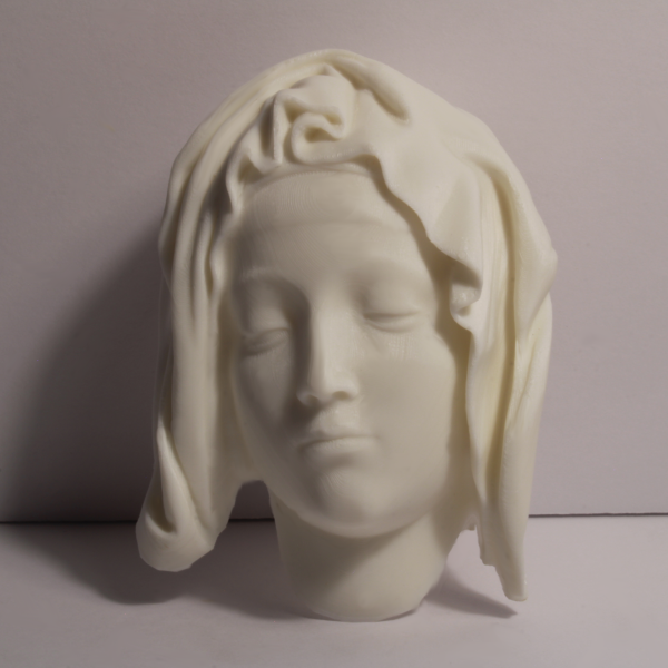 Blessed Virgin Mary’s Face – from Pietà – by Michelangelo – ca. 1499 – 4 Inches