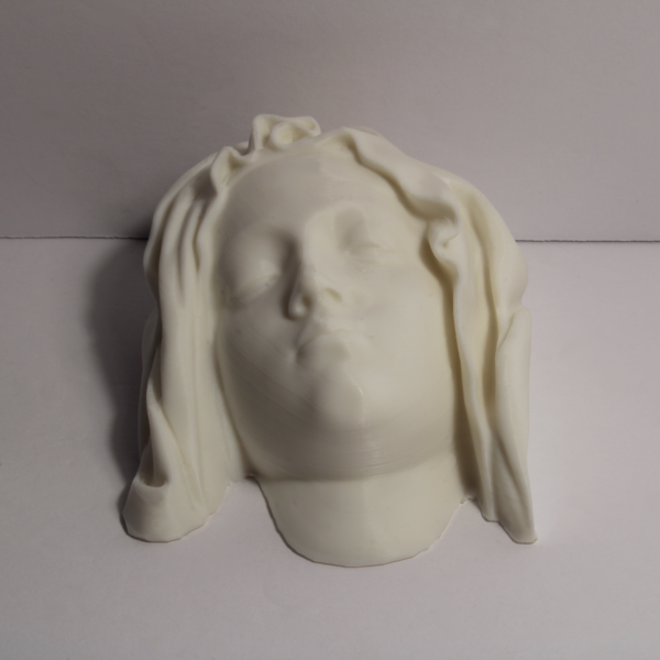 Blessed Virgin Mary’s Face – from Pietà – by Michelangelo – ca. 1499 – 4 Inches - Image 4