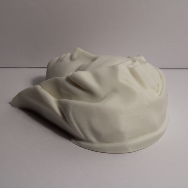 Blessed Virgin Mary’s Face – from Pietà – by Michelangelo – ca. 1499 – 4 Inches - Image 2