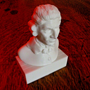 Adam Smith Bust – Founder of Modern Economics – 4 Inches