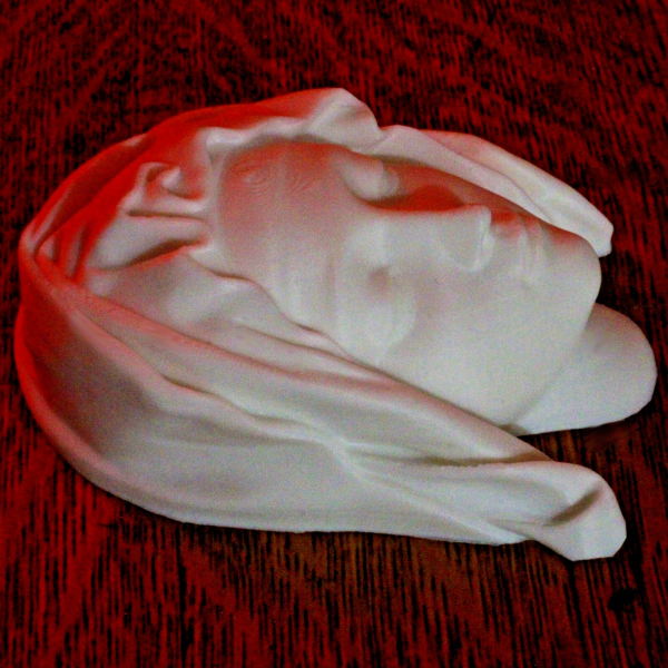 Blessed Virgin Mary’s Face – from Pietà – by Michelangelo – ca. 1499 – 4 Inches - Image 2