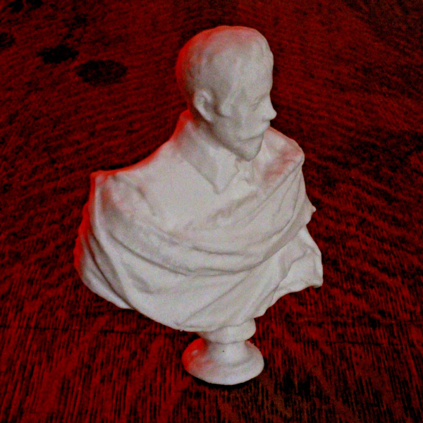 Annibale Carracci Bust – from the Louvre, Paris – 4 Inches - Image 2