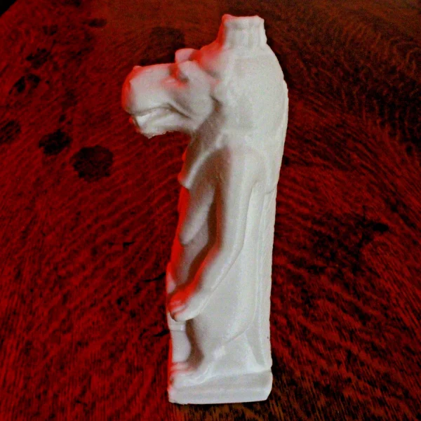Goddess Taweret Sculpture - Harvard Museum of the Ancient Near East - 6 Inches - Image 3