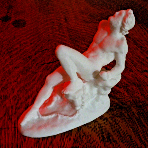 Prometheus - by James Pradier - Louvre Museum - Miniature - ca. 1827 - 4 Inches - Image 3