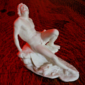 Prometheus - by James Pradier - Louvre Museum - Miniature - ca. 1827 - 4 Inches