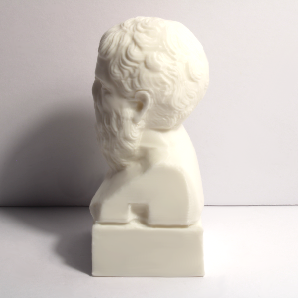 Plato Bust - Ancient Greek Philosopher - From the Louvre - 4 Inches - Image 2