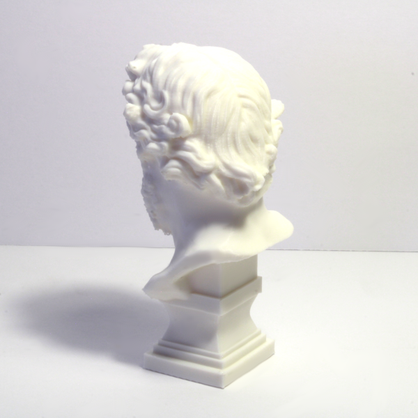 Zeus Bust - Greek King of the Gods - 4 Inches - Image 2