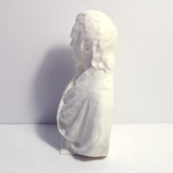 Pierre Puget Bust - French Baroque Sculptor - From the Louvre - 4 Inches - Image 2